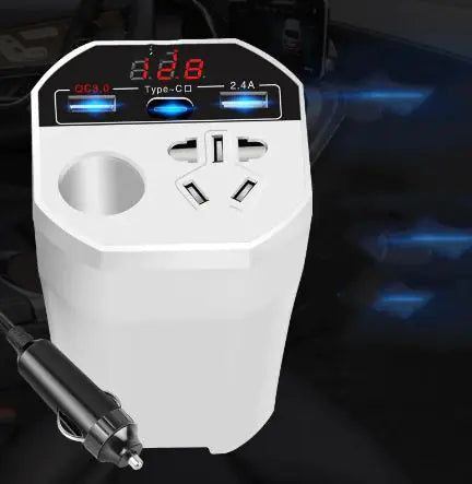 Automotive Power Converter & Multifunctional Socket Charger